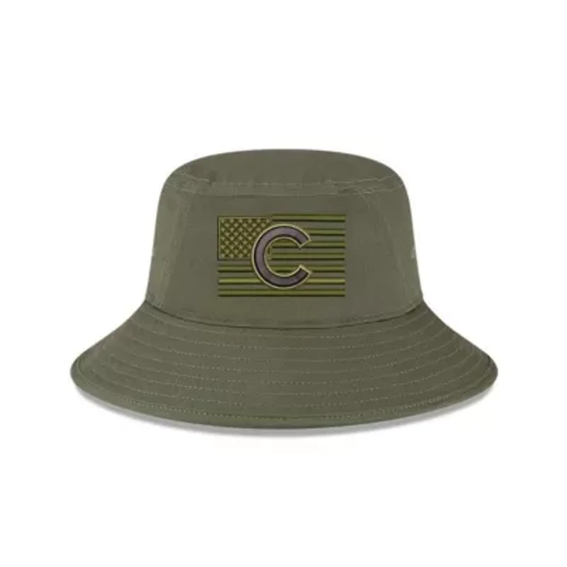 MLB Chicago Cubs 2023 Armed Forces Day Bucket Hat