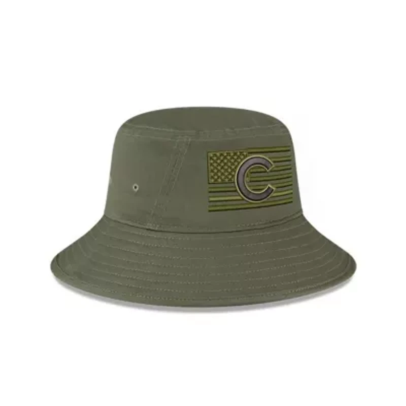 MLB Chicago Cubs 2023 Armed Forces Day Bucket Hat