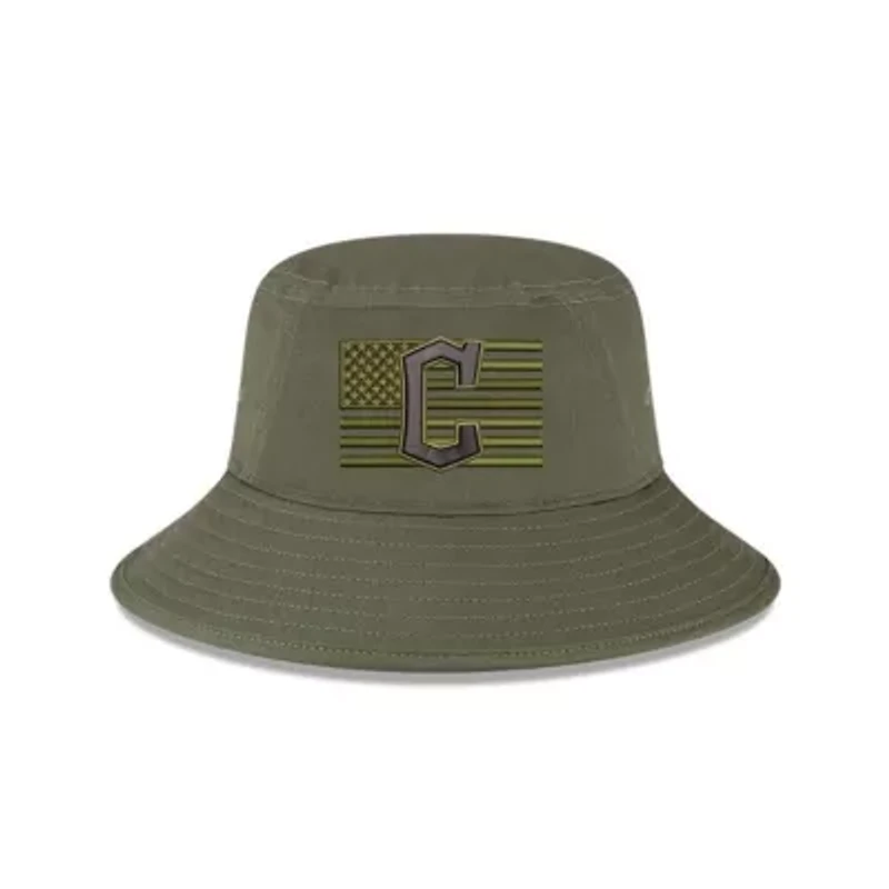 MLB Cleveland Guardians 2023 Armed Forces Day Bucket Hat