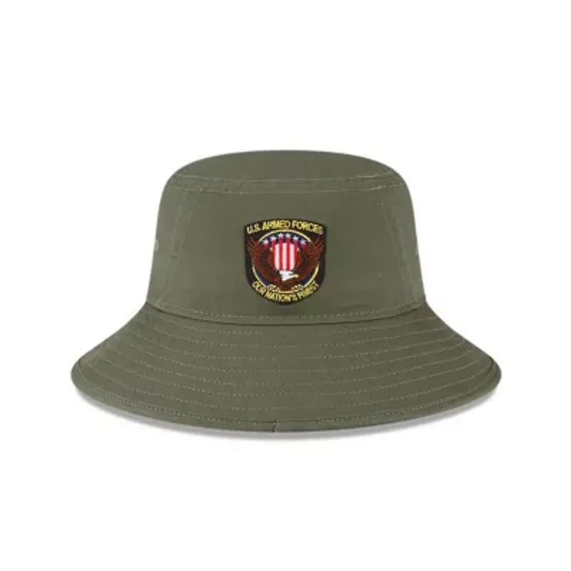 Oakland Athletics MLB 2023 Armed Forces Day Bucket Hat