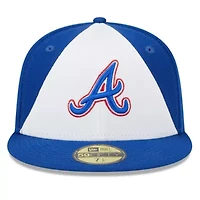 MLB White/Royal Atlanta Braves 2023 City Connect 59FIFTY Fitted Hat