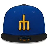 MLB Royal/Black Seattle Mariners 2023 City Connect 59FIFTY Fitted Hat
