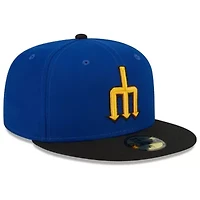 MLB Royal/Black Seattle Mariners 2023 City Connect 59FIFTY Fitted Hat