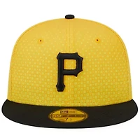 MLB Gold/Black Pittsburgh Pirates 2023 City Connect 59FIFTY Fitted Hat