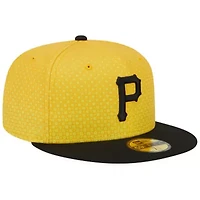 MLB Gold/Black Pittsburgh Pirates 2023 City Connect 59FIFTY Fitted Hat