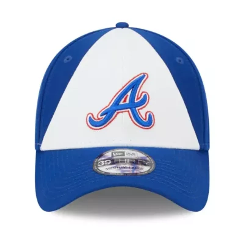 MLB White/Royal Atlanta Braves 2023 City Connect 39THIRTY Flex Fit Hat
