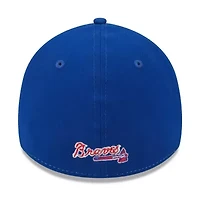 MLB White/Royal Atlanta Braves 2023 City Connect 39THIRTY Flex Fit Hat