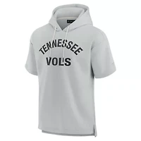NCAA Unisex Fanatics Tennessee Volunteers Elements Super Soft Fleece Short Sleeve Pullover Hoodie