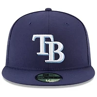 MLB Tampa Bay Rays 2024 Jackie Robinson Day 59FIFTY Fitted Hat
