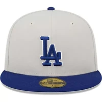 MLB Gray/Royal Los Angeles Dodgers World Class Back Patch 59FIFTY Fitted Hat