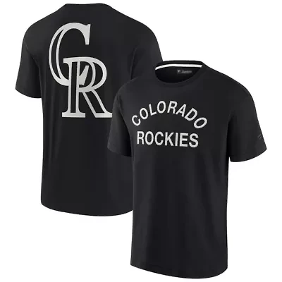 MLB Unisex Fanatics Colorado Rockies Elements Super Soft Short Sleeve T-Shirt