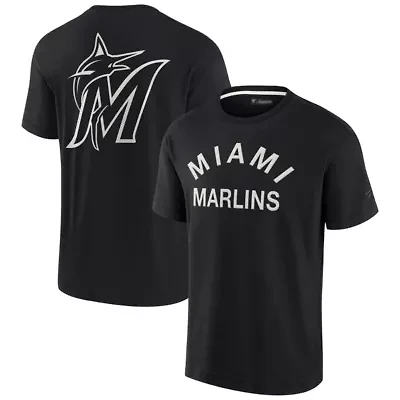 MLB Unisex Fanatics Miami Marlins Elements Super Soft Short Sleeve T-Shirt