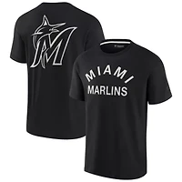MLB Unisex Fanatics Miami Marlins Elements Super Soft Short Sleeve T-Shirt