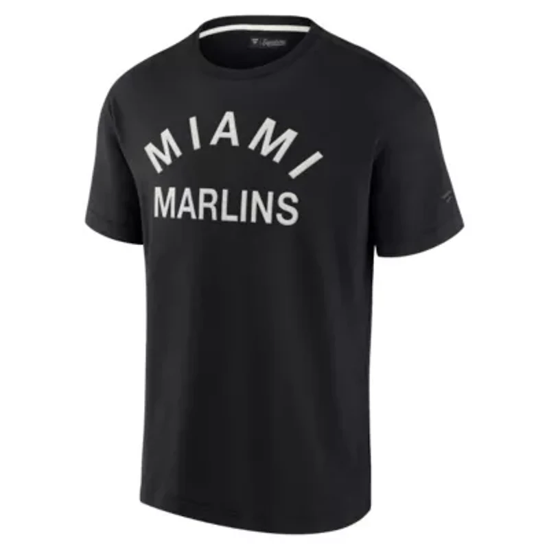 MLB Unisex Fanatics Miami Marlins Elements Super Soft Short Sleeve T-Shirt