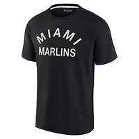 MLB Unisex Fanatics Miami Marlins Elements Super Soft Short Sleeve T-Shirt