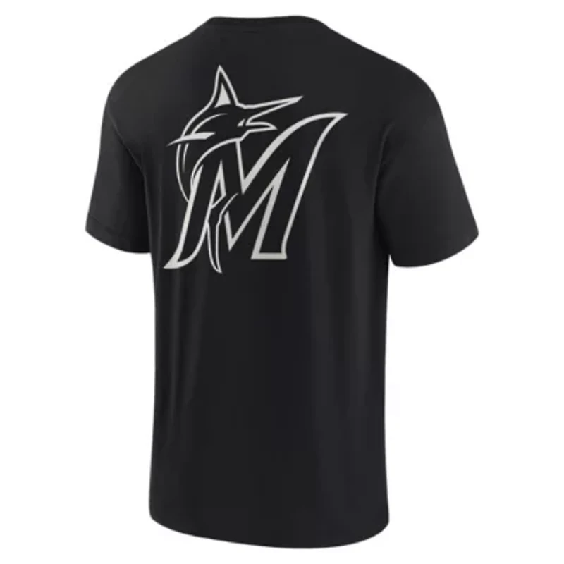 MLB Unisex Fanatics Miami Marlins Elements Super Soft Short Sleeve T-Shirt