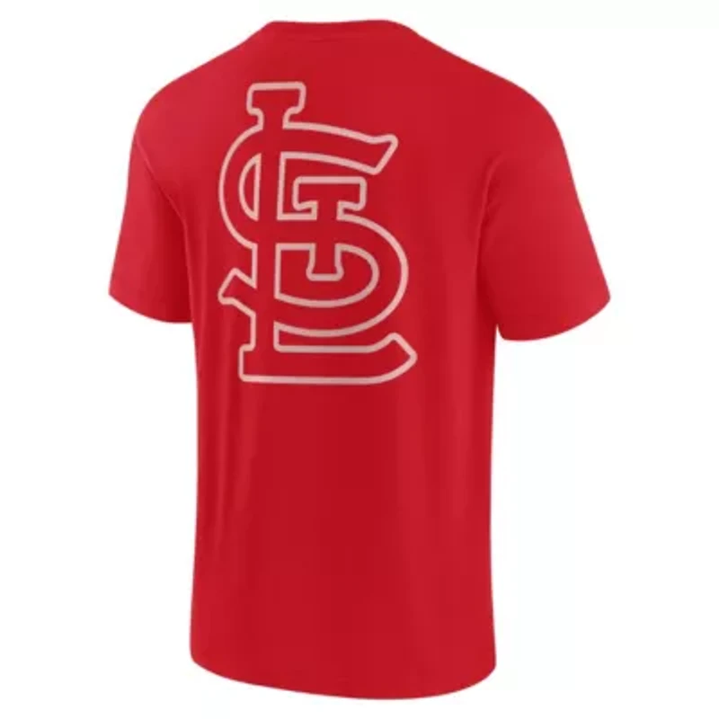 MLB Unisex Fanatics St. Louis Cardinals Elements Super Soft Short Sleeve T-Shirt