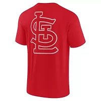 MLB Unisex Fanatics St. Louis Cardinals Elements Super Soft Short Sleeve T-Shirt