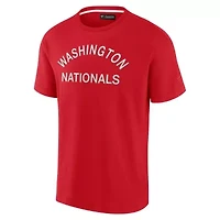 MLB Unisex Fanatics Washington Nationals Elements Super Soft Short Sleeve T-Shirt