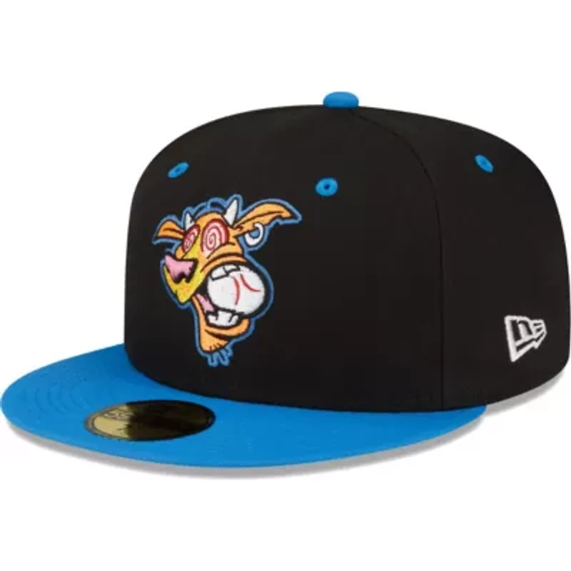 MiLB Black/Blue Rocket City Trash Pandas Copa De La Diversion 59FIFTY Fitted Hat