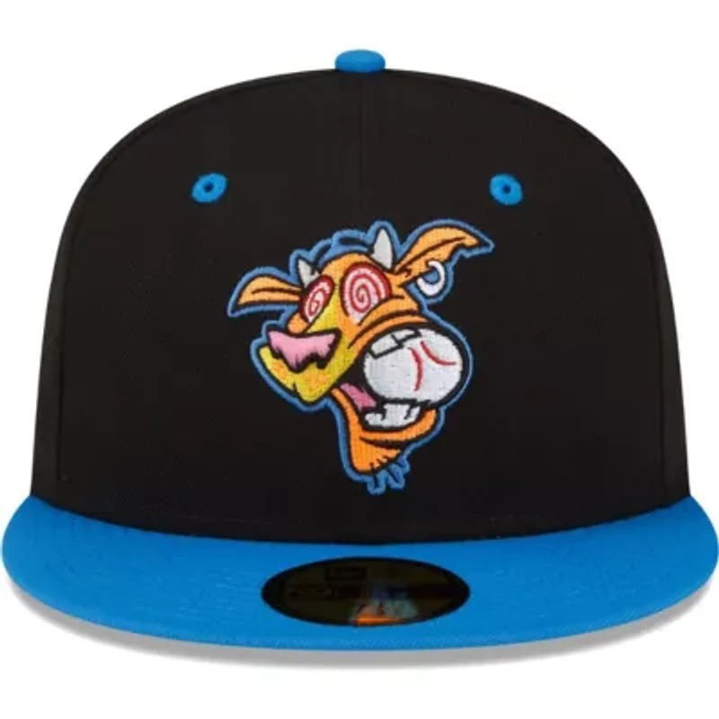 MiLB Black/Blue Rocket City Trash Pandas Copa De La Diversion 59FIFTY Fitted Hat