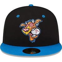 MiLB Black/Blue Rocket City Trash Pandas Copa De La Diversion 59FIFTY Fitted Hat