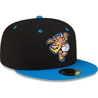 MiLB Black/Blue Rocket City Trash Pandas Copa De La Diversion 59FIFTY Fitted Hat