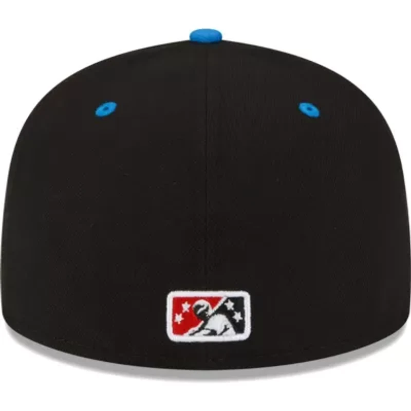 MiLB Black/Blue Rocket City Trash Pandas Copa De La Diversion 59FIFTY Fitted Hat