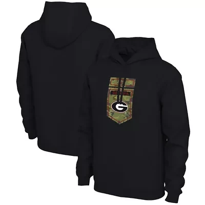 NCAA Nike Georgia Bulldogs Veterans Pullover Hoodie