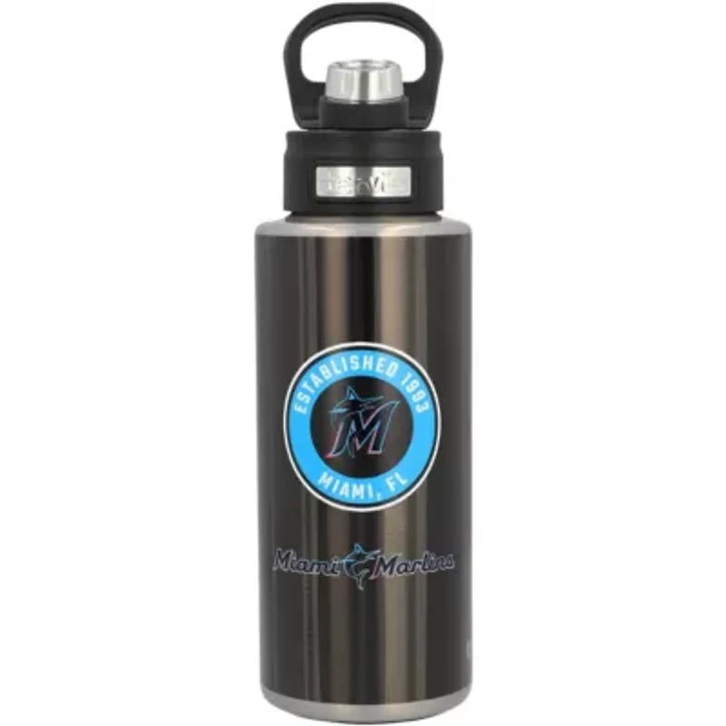 MLB Miami Marlins 32oz. All In Wide Mouth Water Bottle
