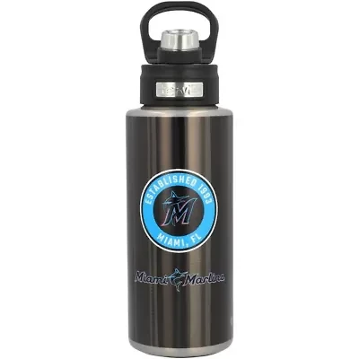 MLB Miami Marlins 32oz. All In Wide Mouth Water Bottle