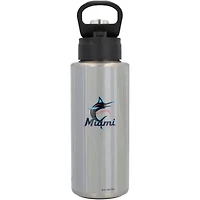 MLB Miami Marlins 32oz. All In Wide Mouth Water Bottle