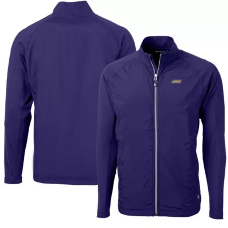 NCAA James Madison Dukes Adapt Eco Knit Hybrid Recycled Full-Zip Jacket