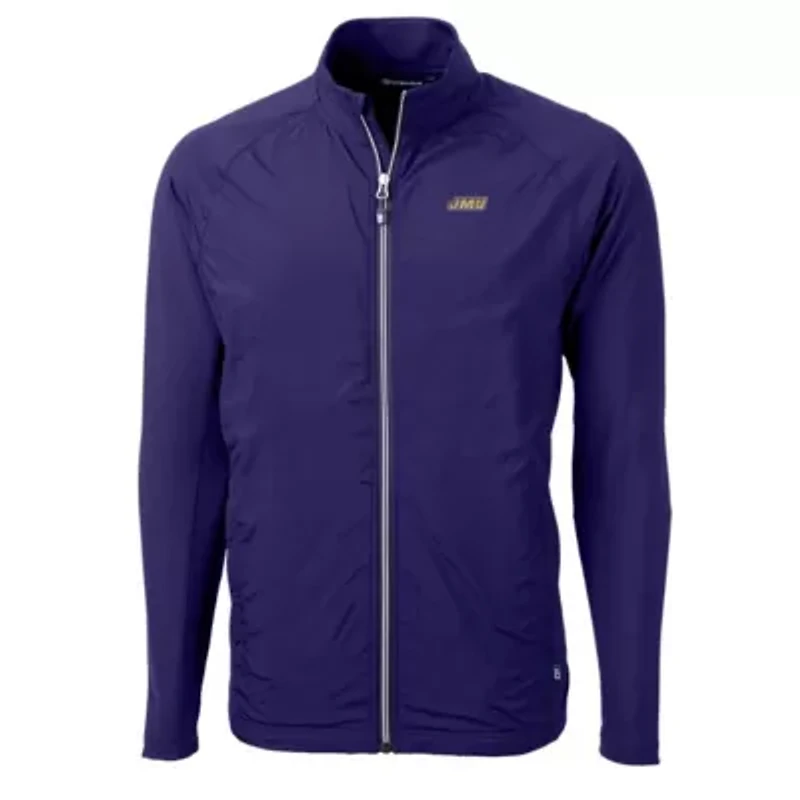 NCAA James Madison Dukes Adapt Eco Knit Hybrid Recycled Full-Zip Jacket
