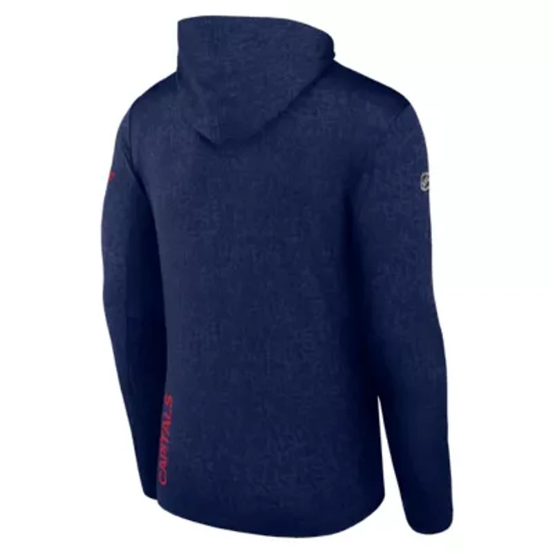 NHL Fanatics Washington Capitals Authentic Pro Lightweight Pullover Hoodie