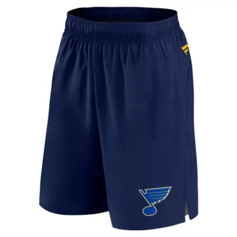 NHL Fanatics St. Louis Blues Authentic Pro Tech Shorts