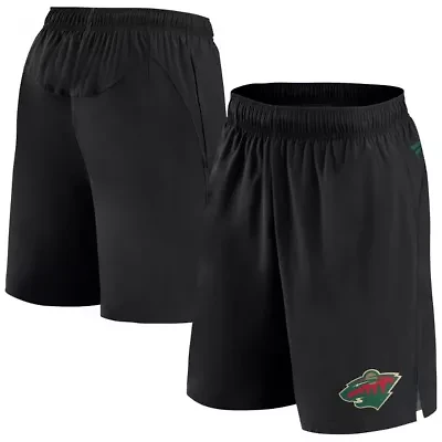 NHL Fanatics Minnesota Wild Authentic Pro Tech Shorts