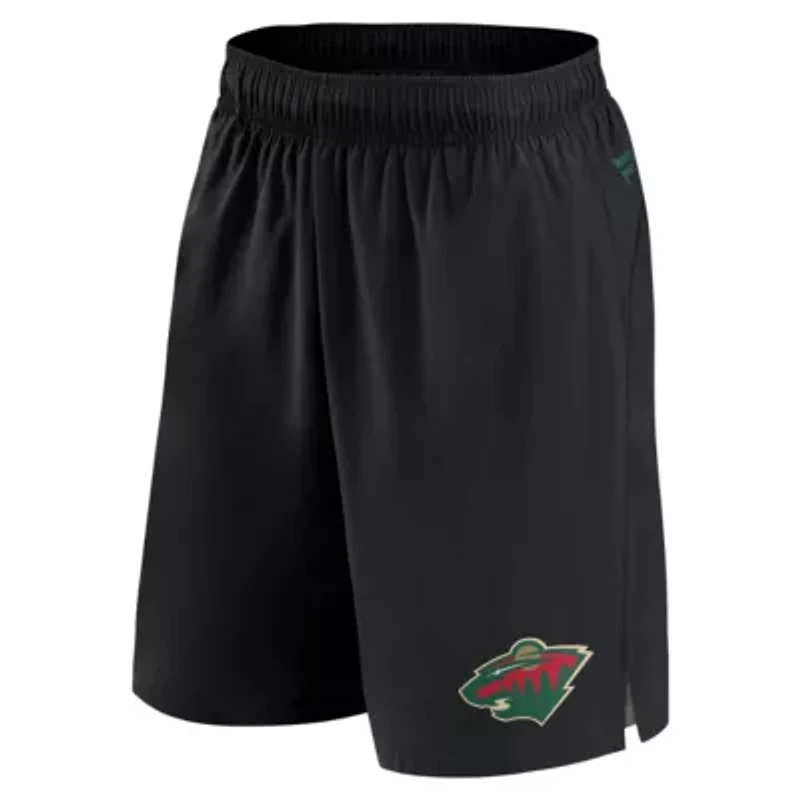NHL Fanatics Minnesota Wild Authentic Pro Tech Shorts