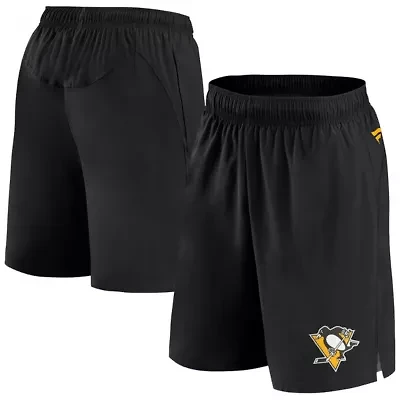 NHL Fanatics Pittsburgh Penguins Authentic Pro Tech Shorts