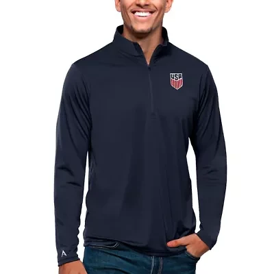 Olympics USMNT Tribute Quarter-Zip Pullover Top