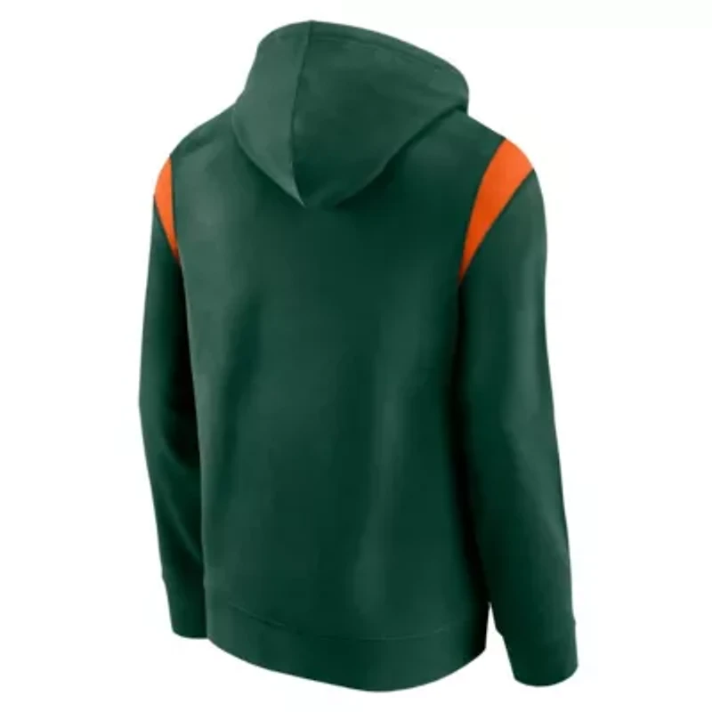 Miami (FL) Hurricanes NCAA Fanatics Gym Rat Pullover Hoodie