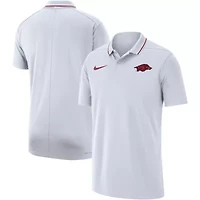 NCAA Nike Arkansas Razorbacks 2023 Coaches Performance Polo