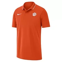 NCAA Nike Clemson Tigers 2023 Coaches Performance Polo