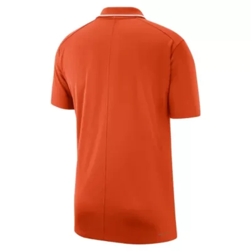 NCAA Nike Clemson Tigers 2023 Coaches Performance Polo