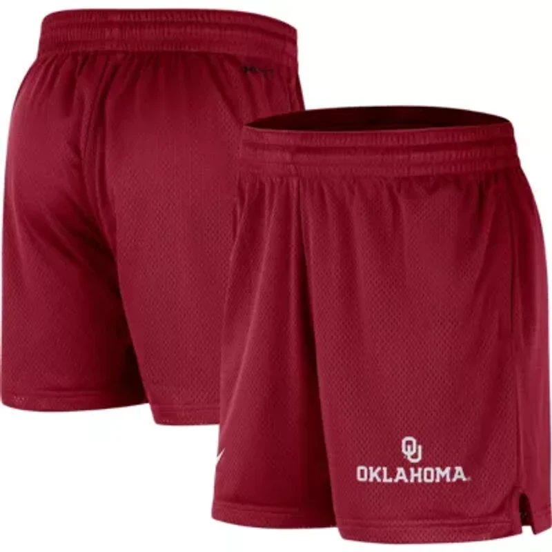 NCAA Nike Oklahoma Sooners Mesh Performance Shorts