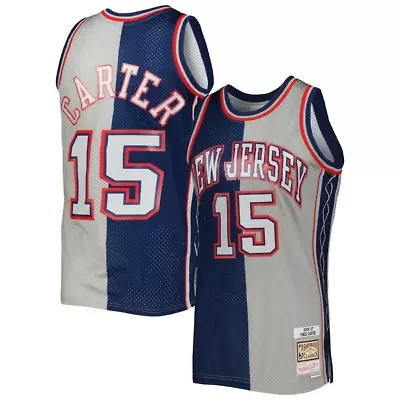 Hardwood Classic Teams Vince Carter New Jersey Nets Classics 2006/07 Split Swingman