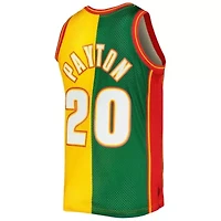 Hardwood Classic Teams Gary Payton Seattle SuperSonics Classics 1995/96 Split Swingman Jersey