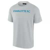 MLS Unisex Fanatics Charlotte FC Elements Super Soft Short Sleeve T-Shirt