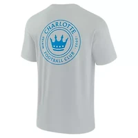 MLS Unisex Fanatics Charlotte FC Elements Super Soft Short Sleeve T-Shirt