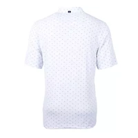 NCAA Auburn Tigers Team Big & Tall Virtue Eco Pique Tile Print Polo